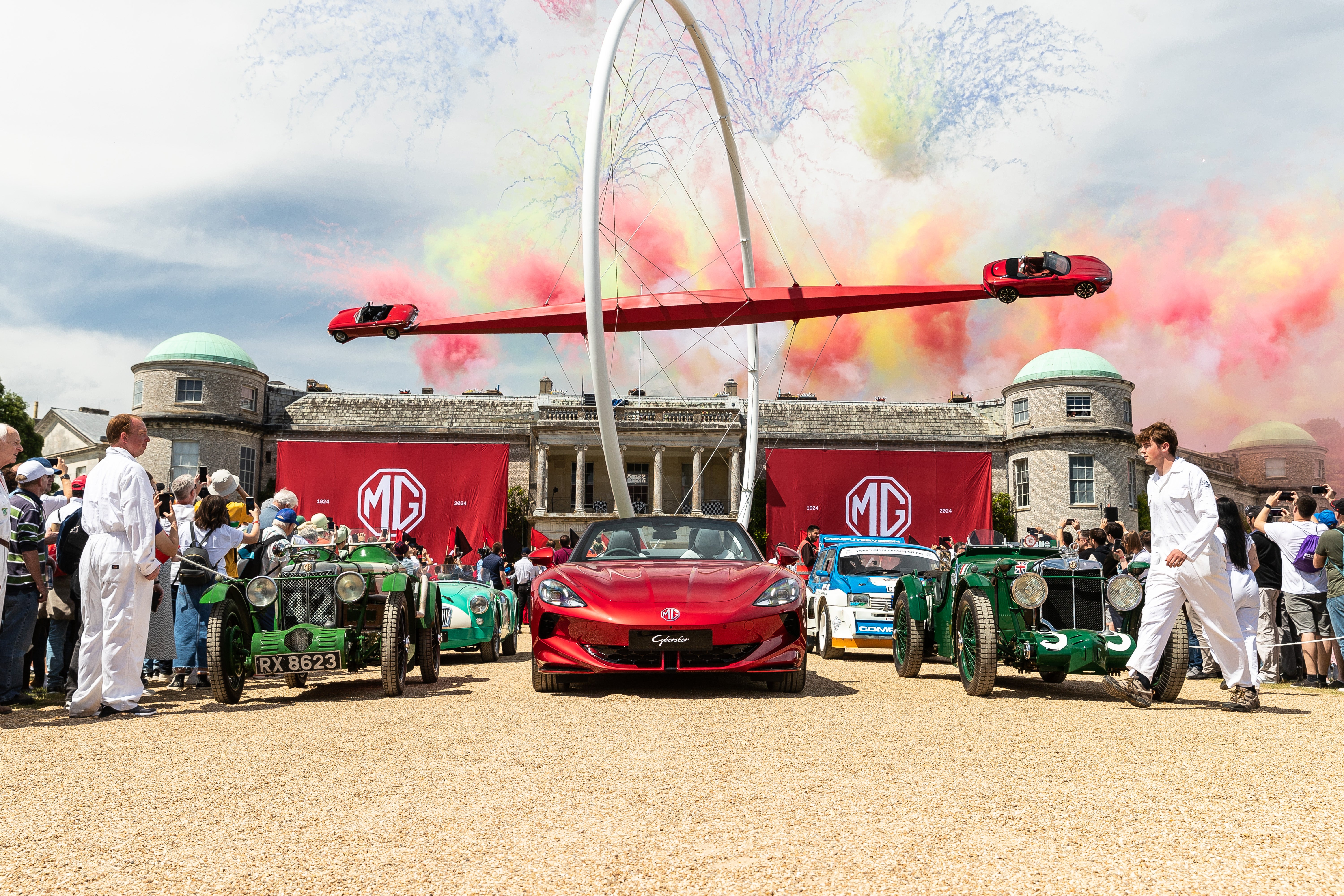 MG Takes Center Stage at the Goodwood Festival of Speed 2024!